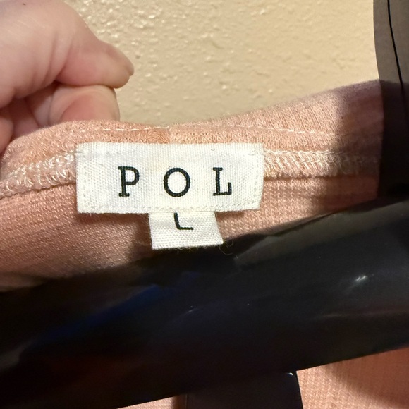 POL Peach and Cream Patchwork Hoodie - Picture 7 of 9
